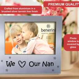 We Love Our Nan Photo Frame - Picture Present Gift For - thumbnail 2