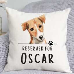 Jack Russell Cushion - Dog Related Gift Reserved For Dog Cushion Gift
