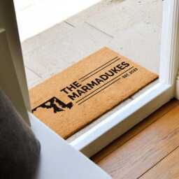 Custom Maryland State Map - Personalized Mat Home Doormat New House Decor Housewarming - thumbnail 2