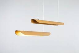 Linear Pedant Lighting For Kitchen Island Or Above Dining Table - Horizontal Lampshade Ceiling Best Summer Home-Decor Canoe