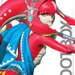 Mipha - Zelda 3D Printed Figure 110 Scale - thumbnail 2
