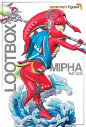 Mipha - Zelda 3D Printed Figure 110 Scale - thumbnail 1