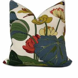 G.p & J Baker Nympheus Multi/White Double Sided Cushion Cover Pillow - thumbnail 2