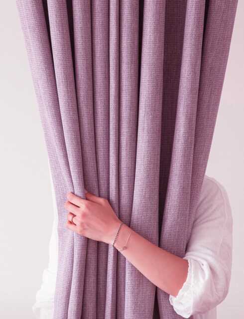 Lavender Blackout Curtains Set Of 2 Heavy Weight Minimalist Hotel Grade Look Violet Drapery Nursery Bedroom Curtain Panels Insulating - image 1