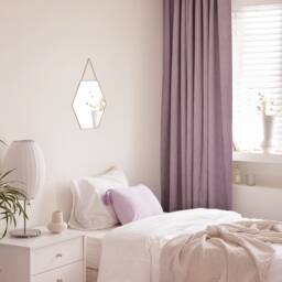 Lavender Blackout Curtains Set Of 2 Heavy Weight Minimalist Hotel Grade Look Violet Drapery Nursery Bedroom Curtain Panels Insulating - thumbnail 3