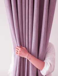 Lavender Blackout Curtains Set Of 2 Heavy Weight Minimalist Hotel Grade Look Violet Drapery Nursery Bedroom Curtain Panels Insulating - thumbnail 1