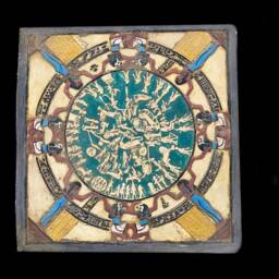 Egyptian Dendera Wall Symbols, Zodiac - Replica. Zodiac Of Dendera, Ancient Temples, Astronomical Symbols - thumbnail 3