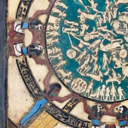 Egyptian Dendera Wall Symbols, Zodiac - Replica. Zodiac Of Dendera, Ancient Temples, Astronomical Symbols - thumbnail 2
