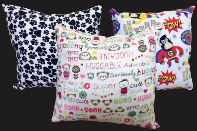 Handmade Children's Pillow Flannel & Fleece Travel Pillow - image 1