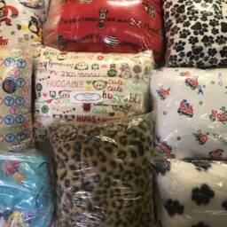 Handmade Children's Pillow Flannel & Fleece Travel Pillow - thumbnail 2