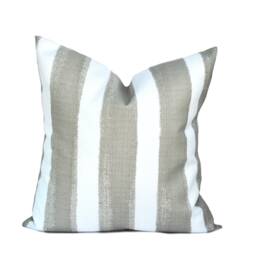 One High Quality Outdoor Cover, Aqua Blue Pillow Nautical Decorative Pillow, Aquatic Accent Grey Pillow, Throw - thumbnail 2