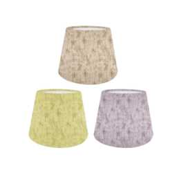 Handmade Granite Fabric Empire Lampshade, Colourful Home Decor, Made in UK