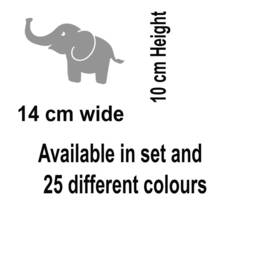 Baby Elephant Wall Decals, Nursery Room Decor - thumbnail 4