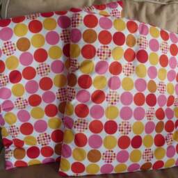 Pink Multico Pea Cushion Cover - thumbnail 3