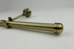 "Antique Gold Curtain Pole "