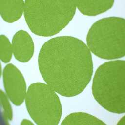 Green & White Spotty Lampshade With Gold Silver Or Lining in 20cm To 50cm Diameters, For Ceiling Lightshade Lamp Base - thumbnail 3