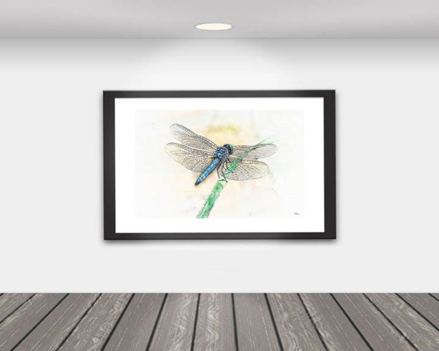Nursery Room/ Rustic Art/ Cabin Dragonfly Print/ Prints/ Wall Home Decor/ Kids Instant Download - image 1
