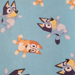 Bluey Pillowcase/ Blue Pillowcase/Boys Pillowcase/Girls Crib Pillowcase/Nap Toddler Pillowcase - thumbnail 3
