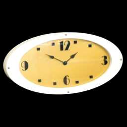Elliptic Spirit Large Mantel Desk Clock Art Deco Inspired - thumbnail 2