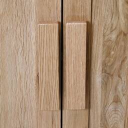 Solid Oak Extra Large Shoe Cupboard 901 - thumbnail 4