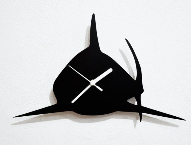 Shark Silhouette - Wall Clock - image 1