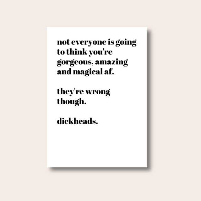 You Are Amazing Print, Positive Wall Funny Typography Art, Poster, Quote Gift - image 1