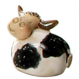 Mini Cow Figurines - Set Of 3 Dairy Cows - thumbnail 4
