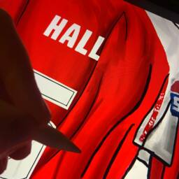 Custom Rovers Rugby League Dressing Room Print Hand Illustrated Design - thumbnail 3