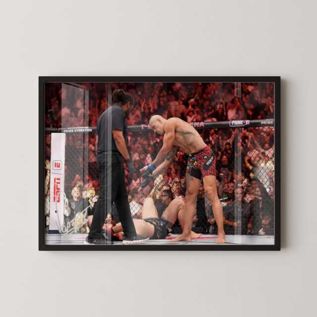 Alex Pereira Ufc 320 Knockout Poster - Mma Wall Art - image 1