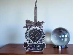 Zodiac Miniatures Hanging Ornaments Christmas Dollhouse Size Gift Prop Replica - thumbnail 1