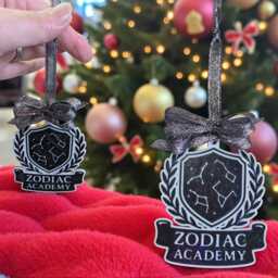 Zodiac Miniatures Hanging Ornaments Christmas Dollhouse Size Gift Prop Replica - thumbnail 2