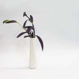 Ceramic Flower Vase, Single Table Decorations, Ceramics & Pottery, Bud Pot, Modern Minimalist Home Decor - thumbnail 2