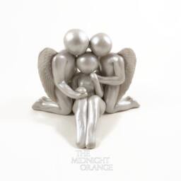Handmade Remembrance Figurine Memorial Loss Of Loved One Sculpture - thumbnail 2