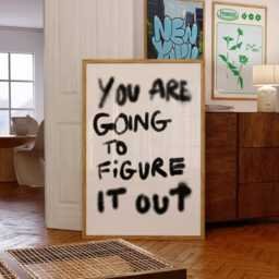 Motivational Wall Art Print - You Are Going To Figure It Out - thumbnail 2