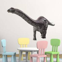 Apatosaurus Wall Sticker Dinosaur Decal Playroom Jurassic Decor Nursery Kids Room Dino Art - thumbnail 4