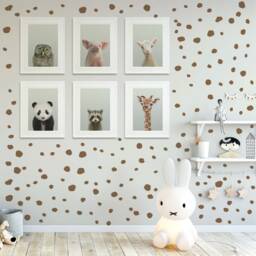 101 Dalmatian Spots - Single Colour Spots Suitable For Kids Wall Bedroom Home Decor Vinyl Decal Stickers - thumbnail 3