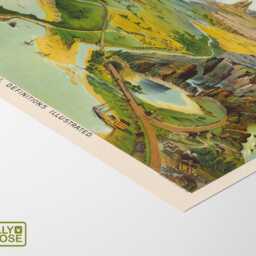 Vintage Geography Print 1887 Geographical Definitions By Yaggy - thumbnail 2
