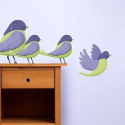 Bird Wall Stickers Decals For Girls Room Or Baby Nursery