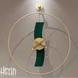Handmade Modern Artistic Wall Clock - 60cm - 23.6 - thumbnail 4