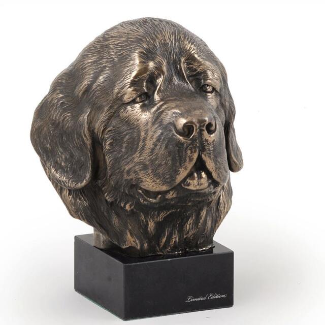Newfoundland, Dog Marble Statue, Limited Edition, Artdog. Made Of Cold Cast Bronze. Perfect Gift. Limited Edition - image 1