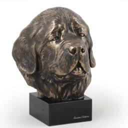 Newfoundland, Dog Marble Statue, Limited Edition, Artdog. Made Of Cold Cast Bronze. Perfect Gift. Limited Edition - thumbnail 1