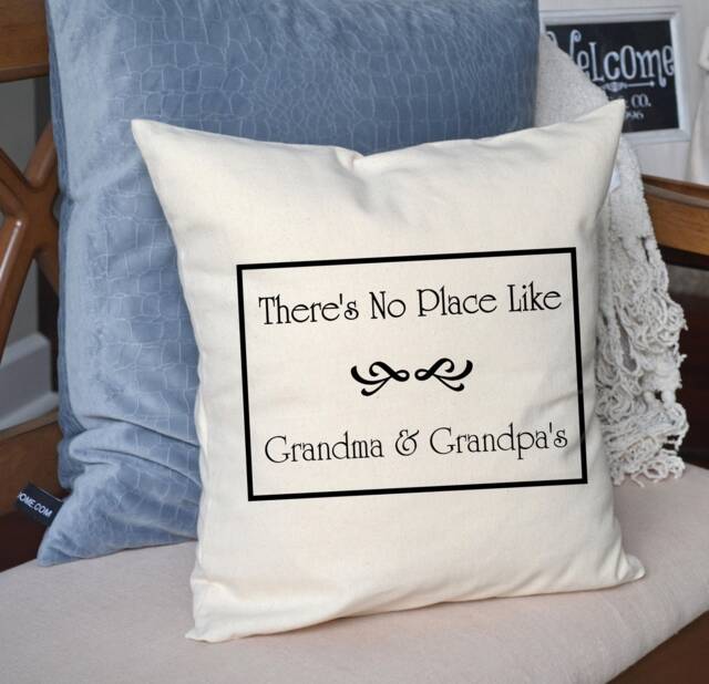Grandparents Gift Idea, Anniversary, Mother's Day Personalized Name Pillow, Grandparent Gift, Free Shipping - image 1