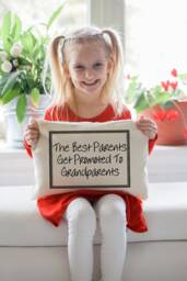 New Grandparents, Grandparent Christmas, Grandparents Day, Gift From Grandkids, Hard To Buy For, Pregnancy Reveal, New Grandmother - thumbnail 1