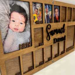 Custom School Picture Frame, Birth-12 Prek-12 Photo Personalized Years Graduation & Frame - thumbnail 2