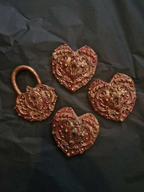Valentines Lock Wall Art - image 1