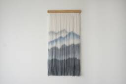 Mountain Tapestry, Wall Hanging. Fiber Art - thumbnail 1