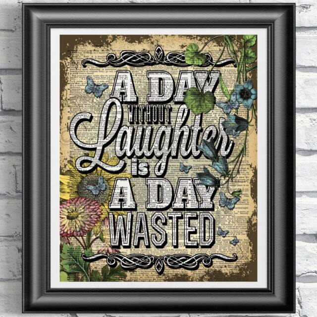 Dictionary Print, Poster Quote, Motivational Wall Art, Inspirational Quotation, Typography, Sunflower Hangings, Book Page - image 1