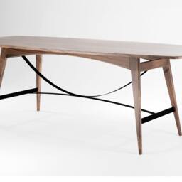 Modernist Dining Table - Mid Century Modern Kitchen & Room Oval - thumbnail 3