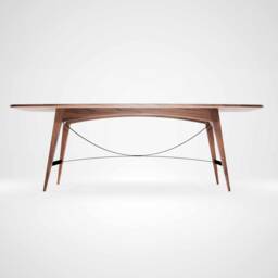 Modernist Dining Table - Mid Century Modern Kitchen & Room Oval