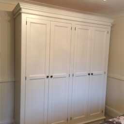Wardrobe - 4 Door Full Hanging Victorian With Plinth Style - thumbnail 3